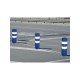 Hito Tubular Fijo 75 cm x 20 cm  2 Cintas