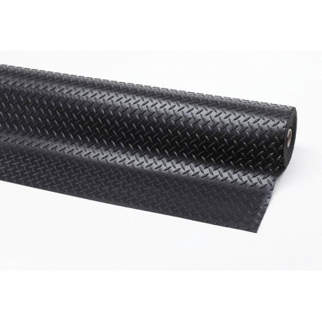 Piso Goma Rollo Diamantado 3 mm x 1,20 mts x 20 mts
