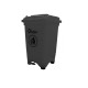 Basurero con Pedal Central Metálico 50 Litros