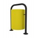 Basurero Metal Circular 50 Litros