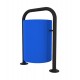 Basurero Metal Circular 50 Litros