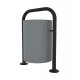 Basurero Metal Circular 50 Litros