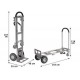Carro Tipo Yegua Dual Larga Aluminio 250 Kilos