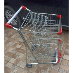 Carro Supermercado Doble 100 Litros