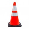 Cono Trafico y Seguridad 70 Cm 2 Cintas