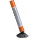 Hito Vialidad de  PVC 83 cm Abatible 1 Cinta