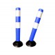 Hito Vialidad de PVC 83 cm Abatible 1 Cinta