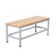 Banca Madera Metal 200 x 45 x 45 cm