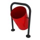 Basurero Metal Circular 50 Litros